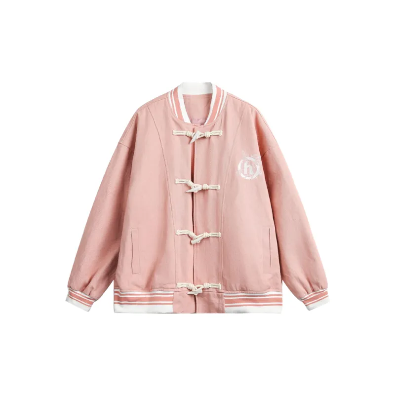 Tide Brand Embroidered Leather Jacket-8