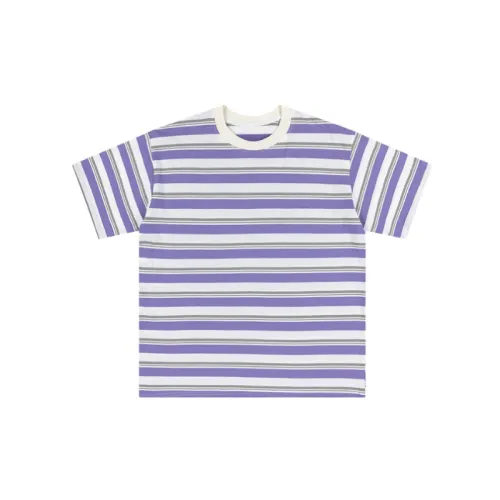 Casual Striped Cotton T Shirt