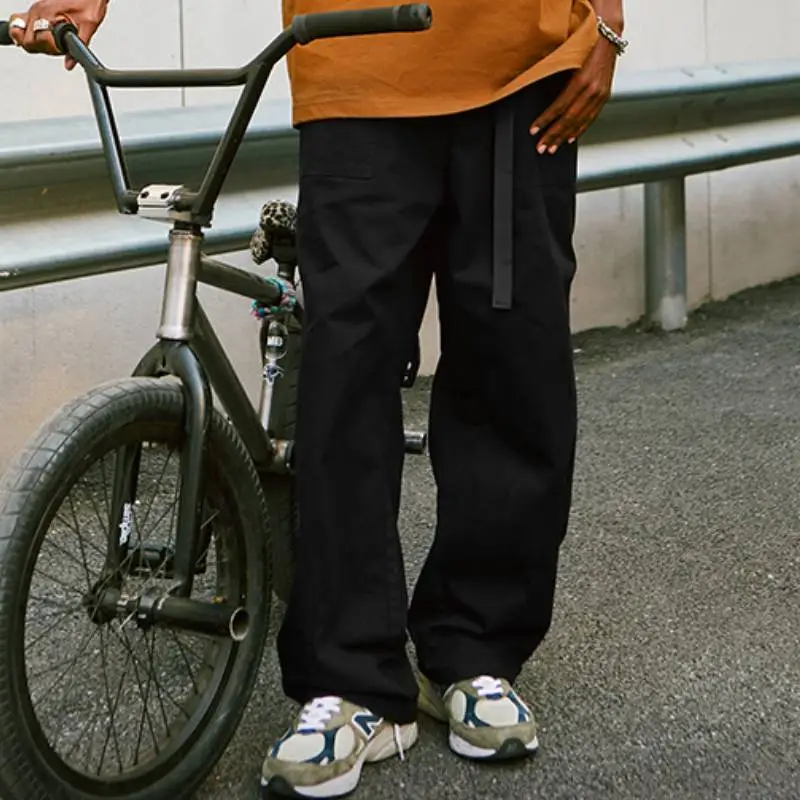 Loose Casual Cargo Pants-8