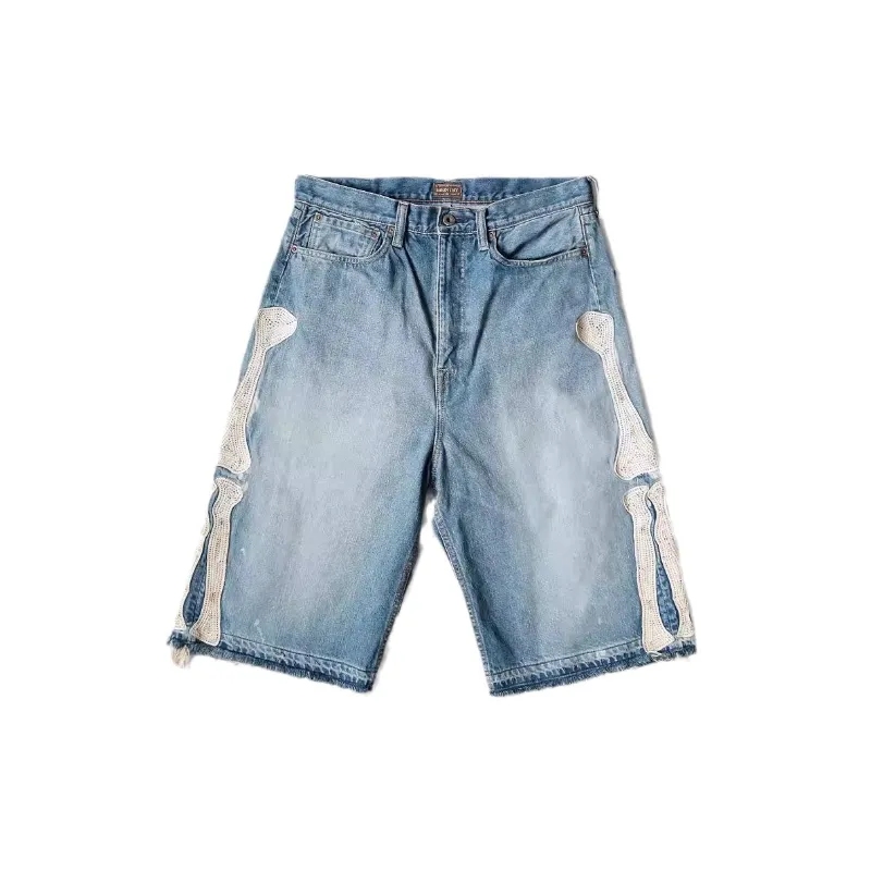 Softness Casual Denim Shorts-0