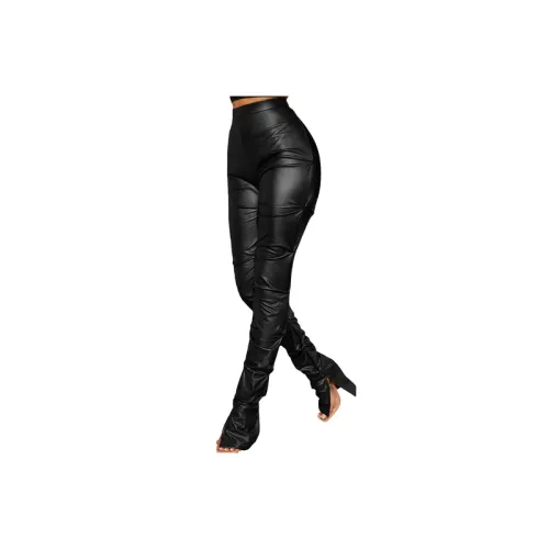 Fashion Casual Leather Pants