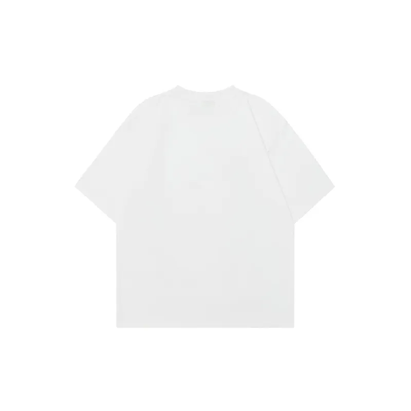 Casual Loose Flowers Cotton T Shirt-5