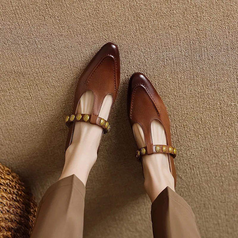 Retro Funky Mary Jane Shoes-2