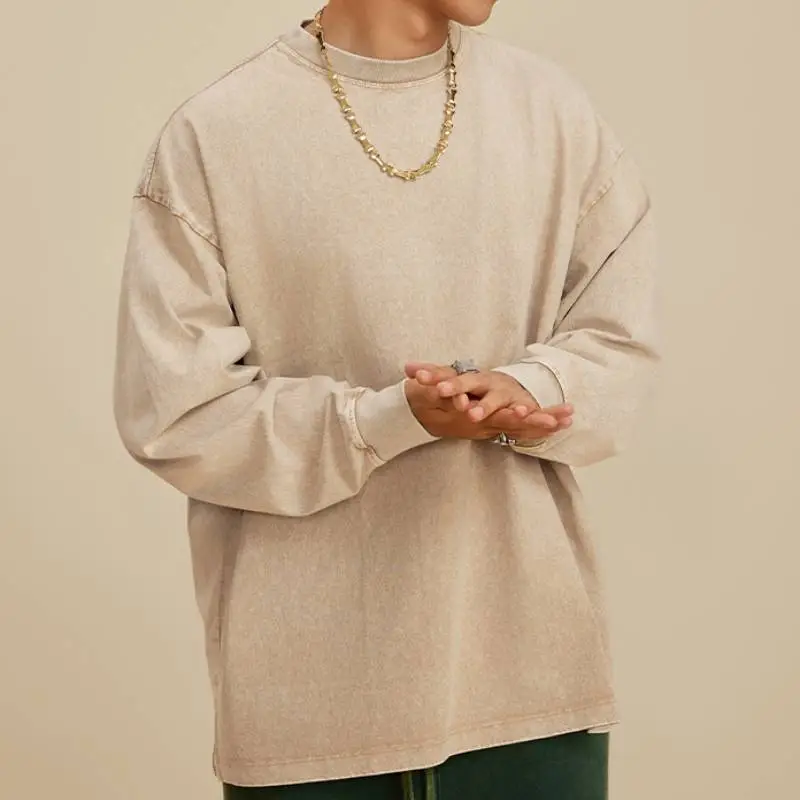 Retro Fashionable 100% Cotton T Shirt-3