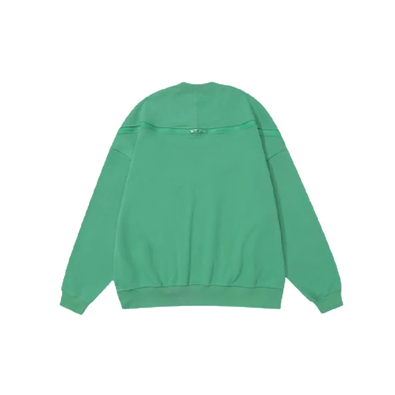 Simple Embroidered Sweatshirt-1