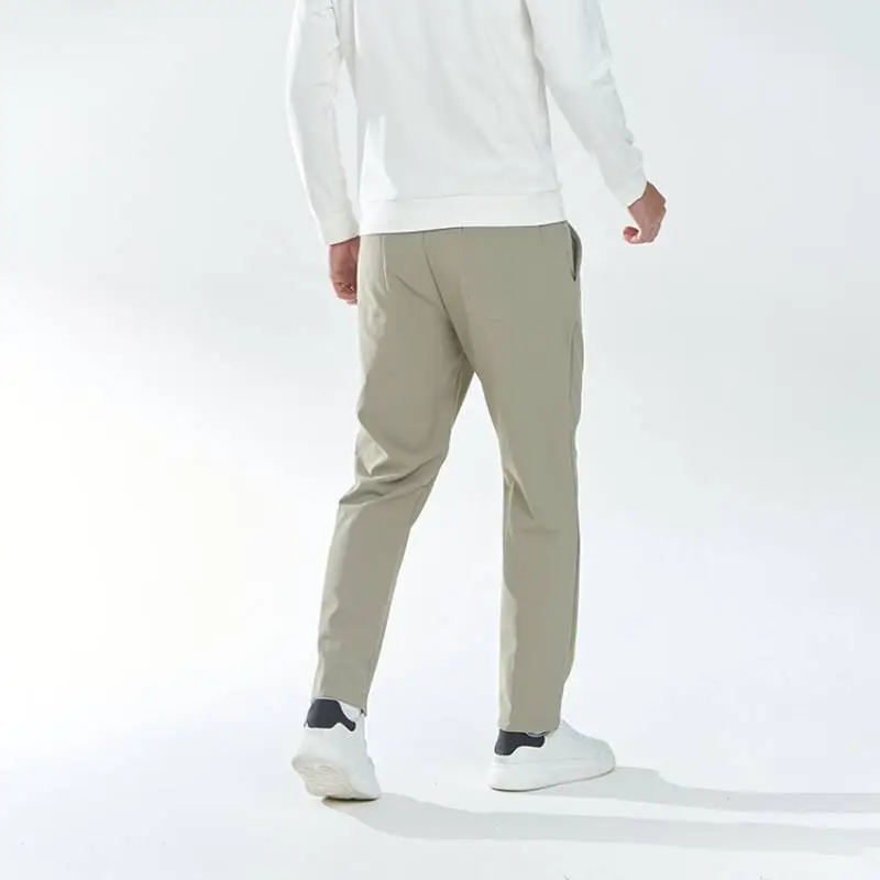 Casual Sporty Blended Synthetic Fabrics Casual Pants-12