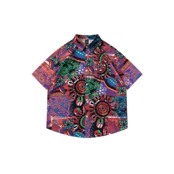 Thai Retro Floral Shirt