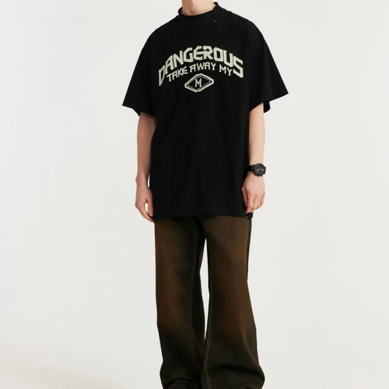 Fashion Casual 100% Cotton T Shirt-8