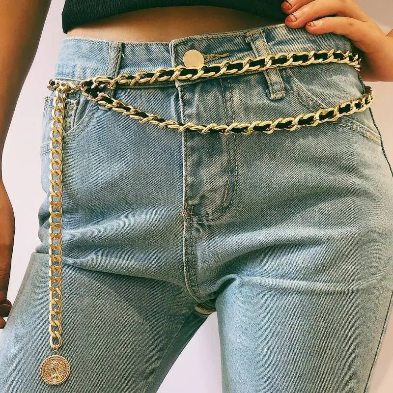 Fashionable Glamorous Waist Chain-1