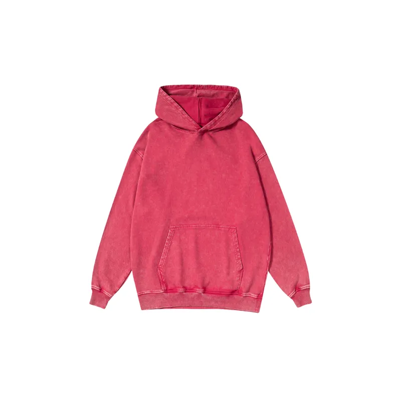 Retro Batik Wash Water Old Hoodie-10