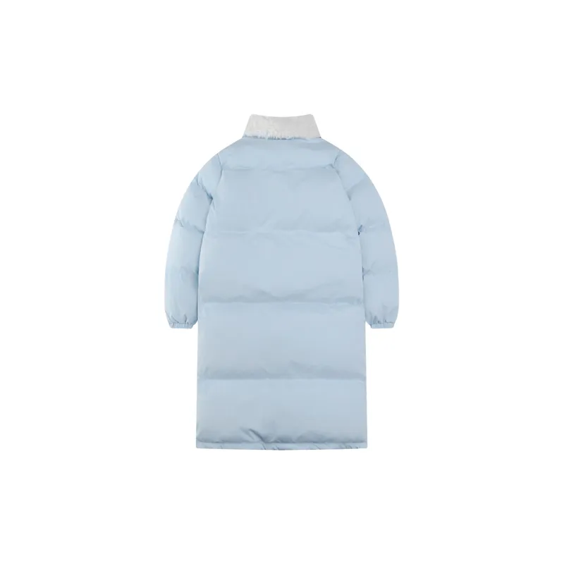 Basics Plain Blended Synthetic Fabrics Quilted Jacket-3