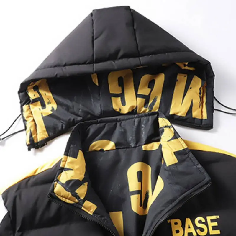 Casual Warm Blended Synthetic Fabrics Quilted Jacket-7