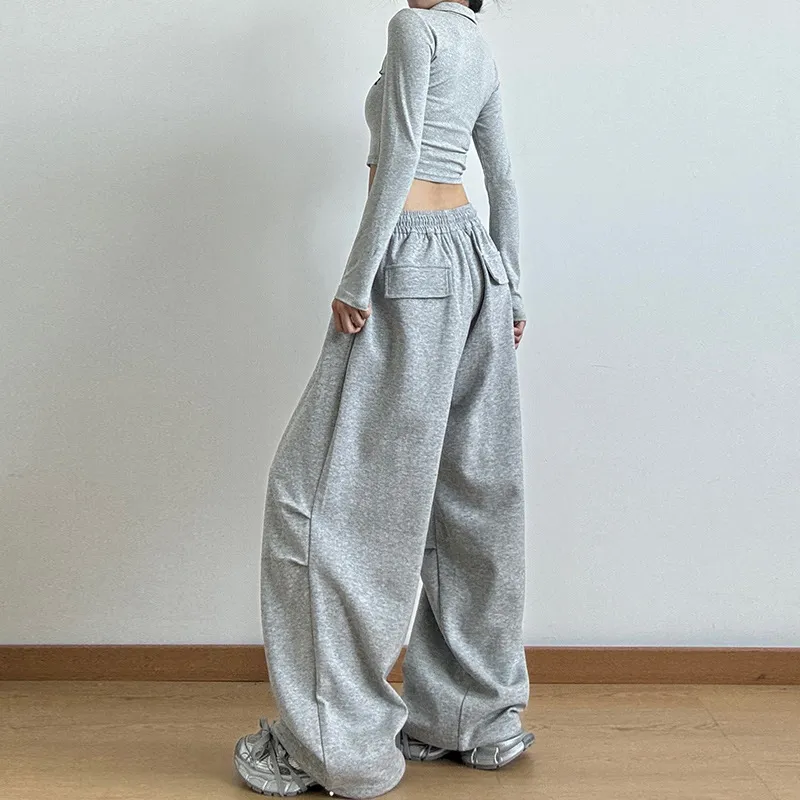 Casual Fashionable Knit Sweatpants-3