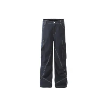 Fashionable Straight Leg Jeans