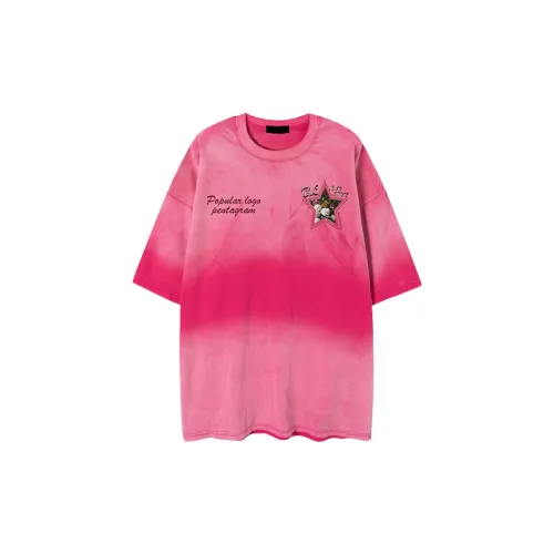 Casual Ombre Cotton T Shirt