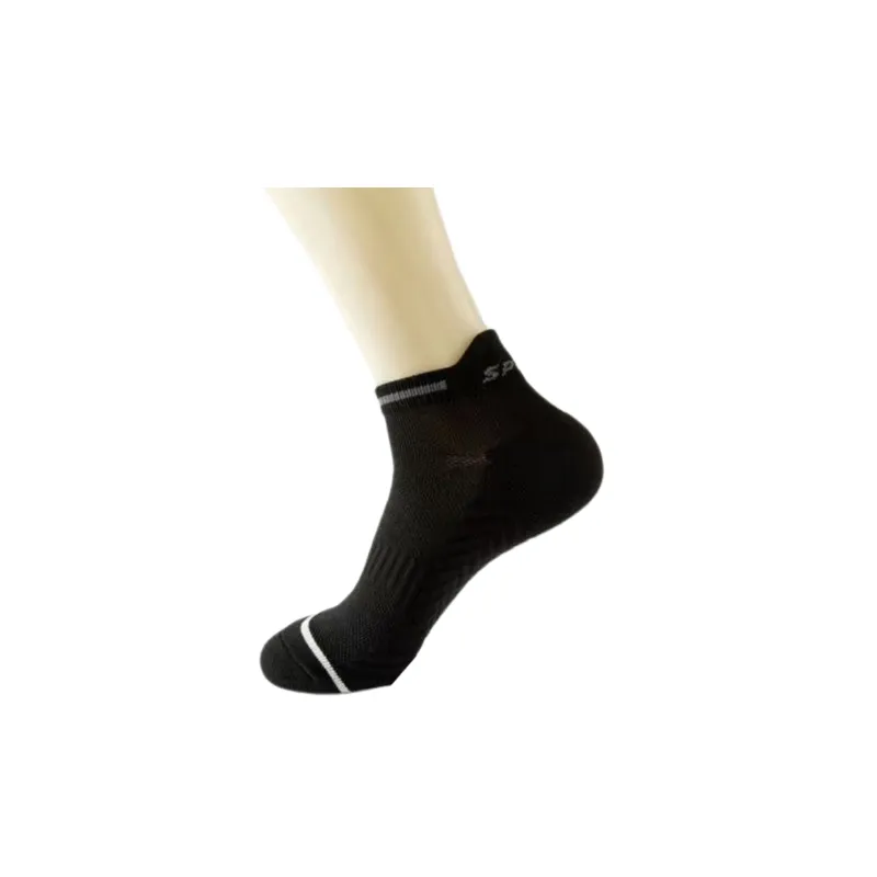 Sporty Breathable Polyester Cotton Mid Calf Sock-0