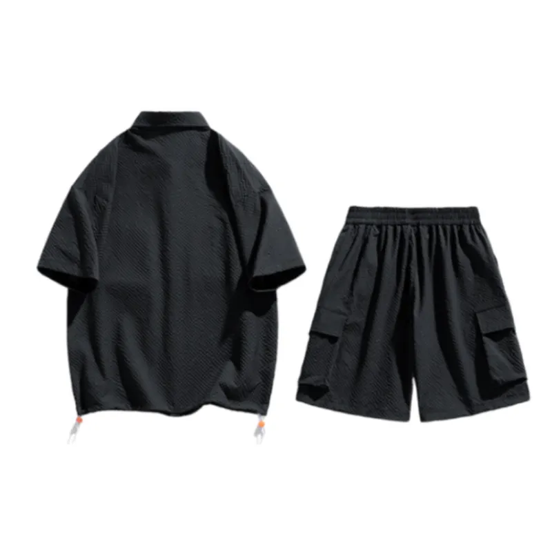 Quick Drying Shorts And T Shirt Set-5