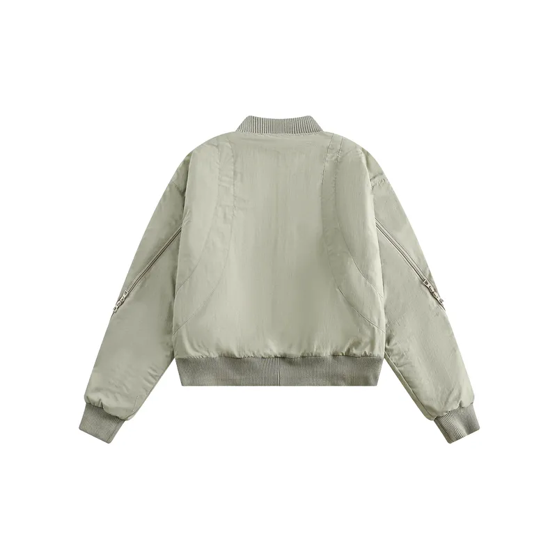 Retro Loose Quilted Jacket Women-1