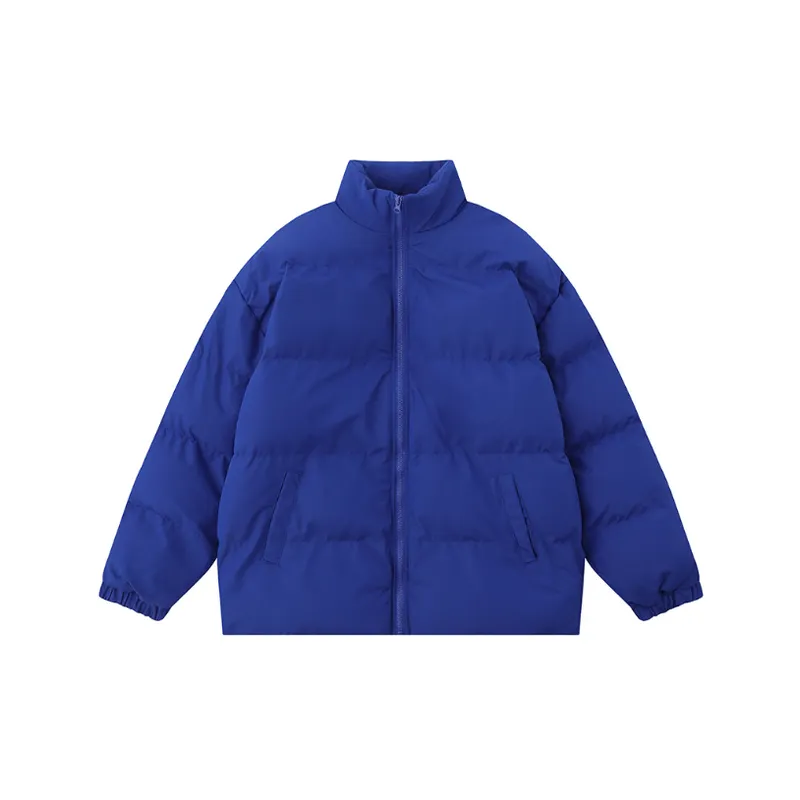 New Arrival Trendy Solid Color Bread Coat-4