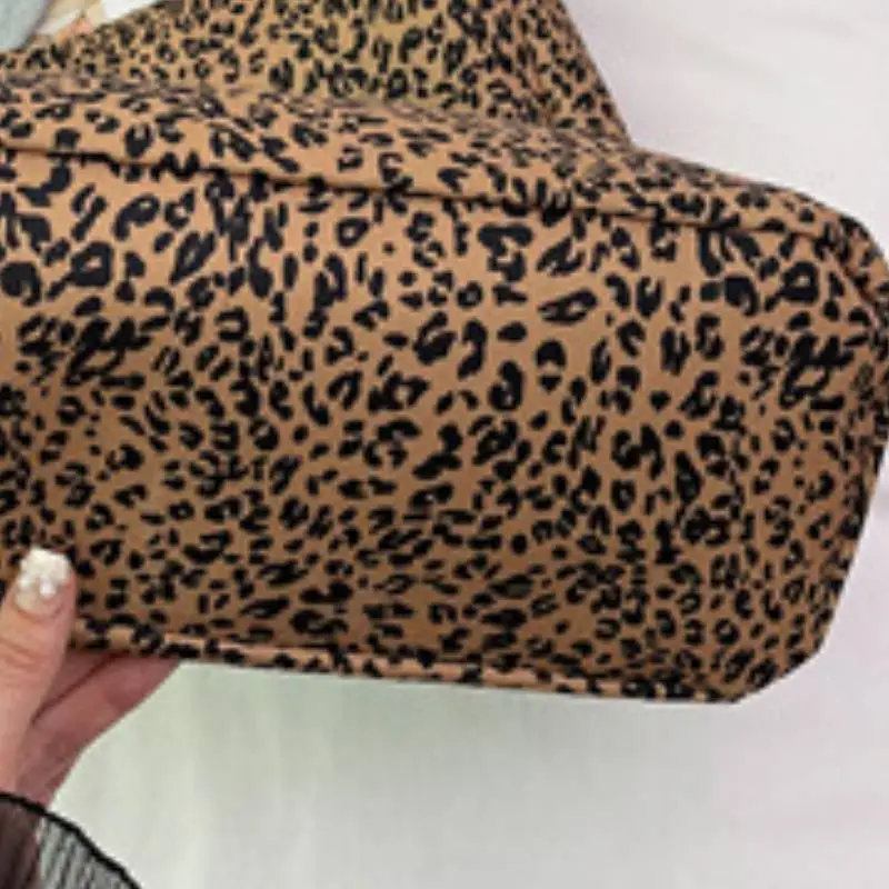 Casual Leopard Print Shoulder Bag-7