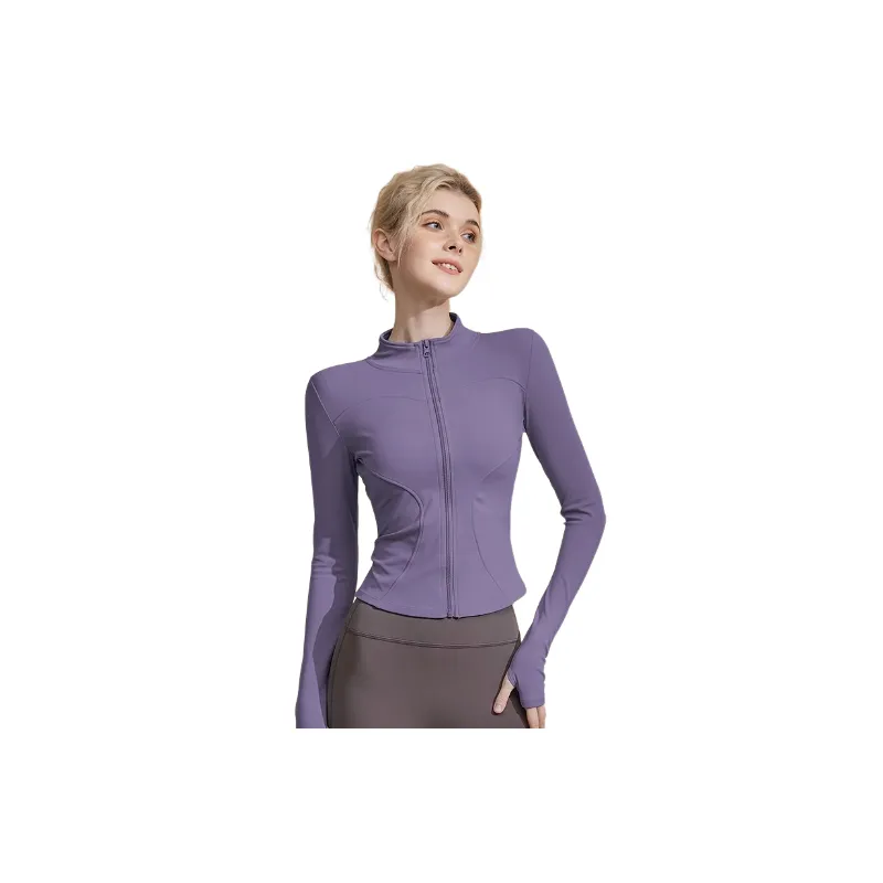 Sporty Plain Blended Synthetic Fabrics Fitness Clothing Women-2