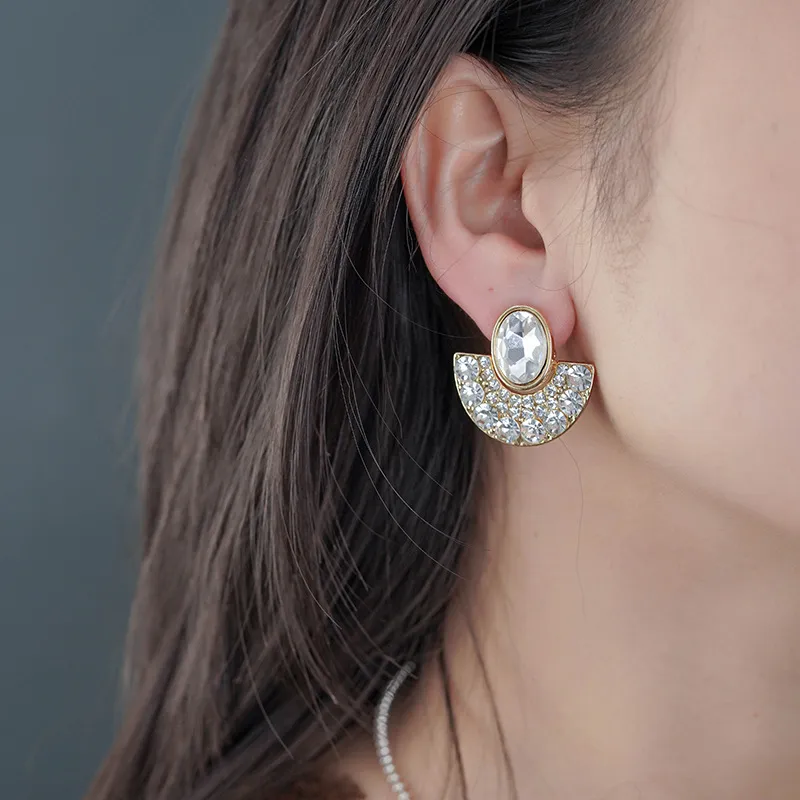 Fashionable Simple Ear Stud Women-2