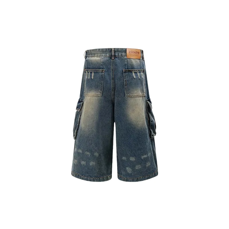 Simple Basics Denim Shorts-1