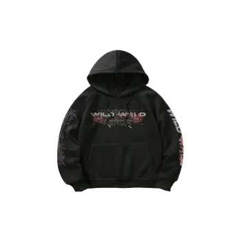 Casual Loose Polyester Hoodie