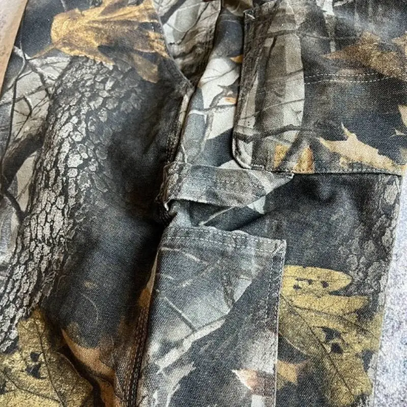 Casual Washed Loose Jeans-5