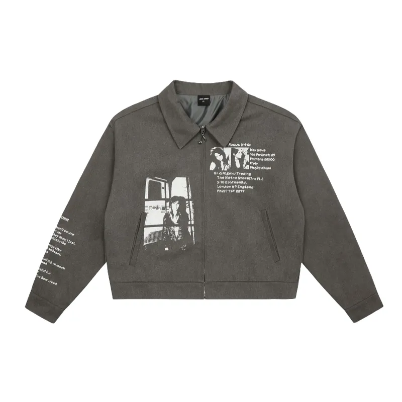 Casual Fashionable Cotton Jacket-0