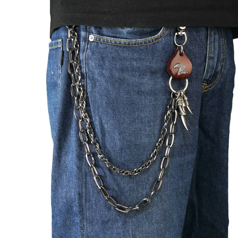 Trendy Punk Waist Chain Unisex-3