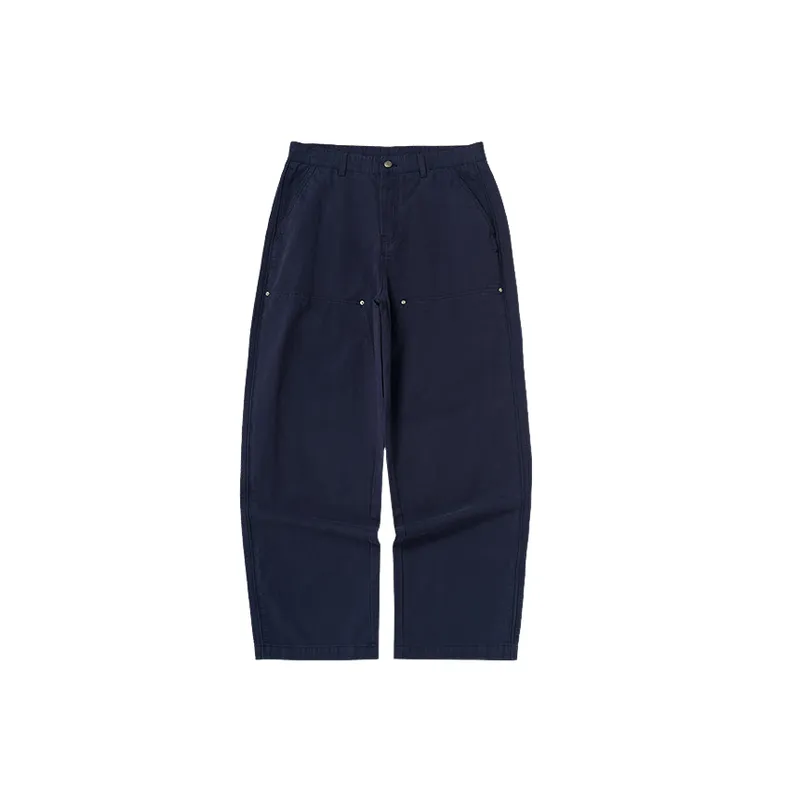 Street Loose Cotton Cargo Pants-2