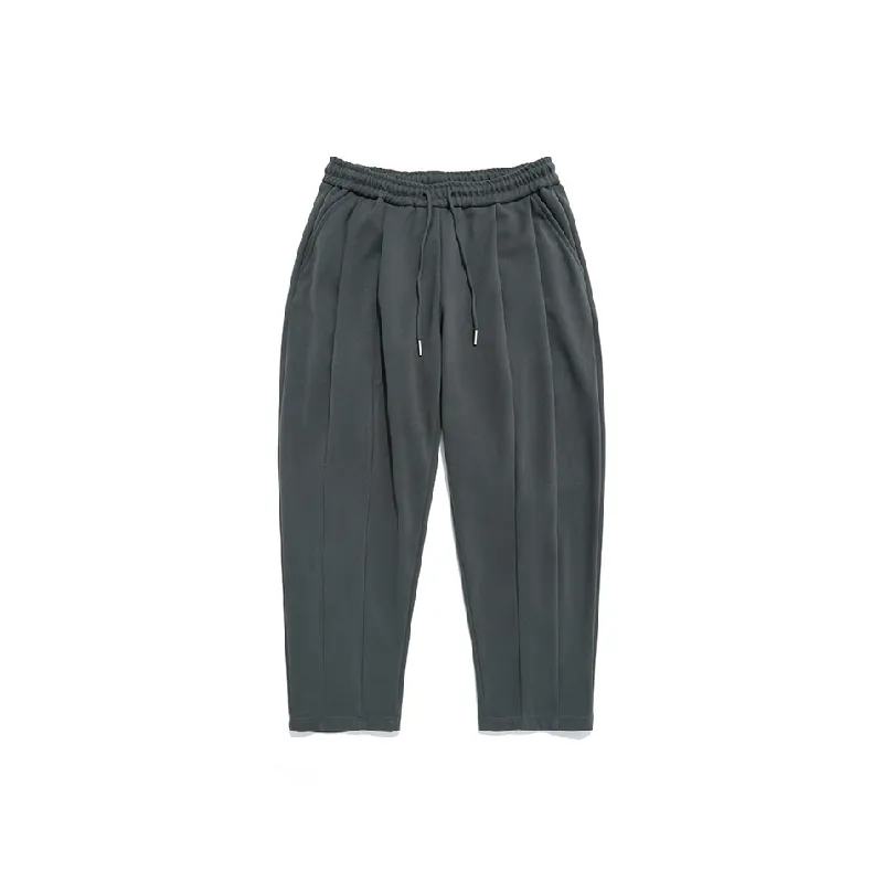 Trendy Plain Blended Synthetic Fabrics Casual Pants-5