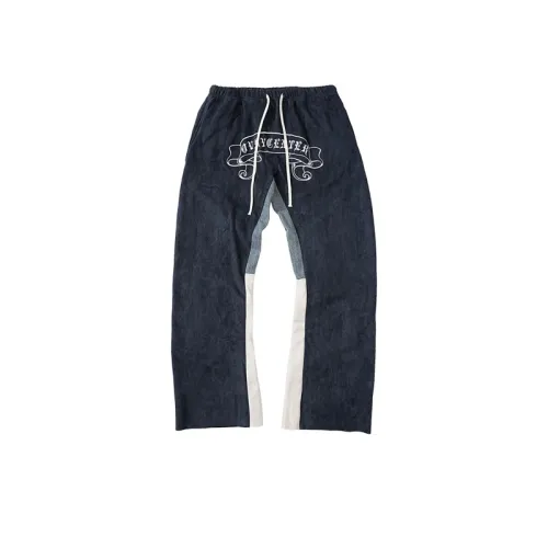 Denim Pants Deerskin Velvet Warm Casual Straight Jeans