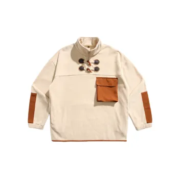Large Pocket Casual Sweatshirt