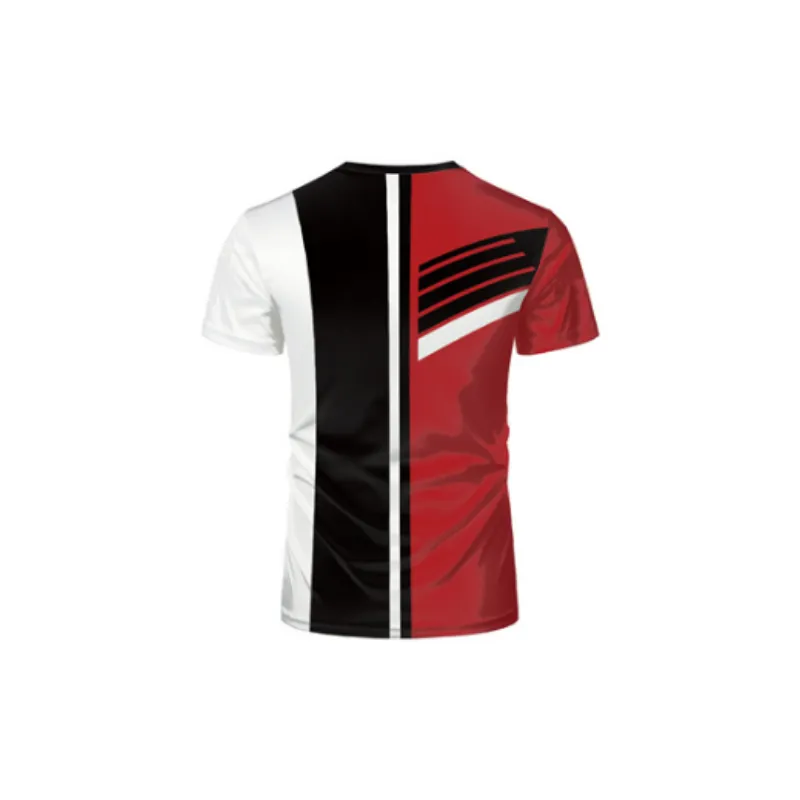 Fashionable Loose Blended Synthetic Fabrics T Shirt-1
