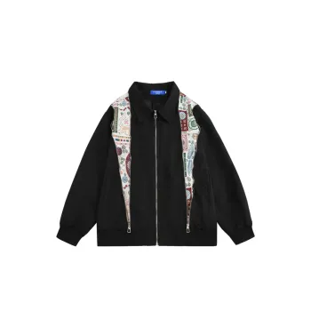 Trendy Stitching Collar Jacket