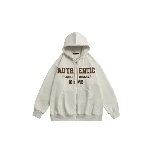 Vintage Embroidered Hooded Cardigan Zipper Essen