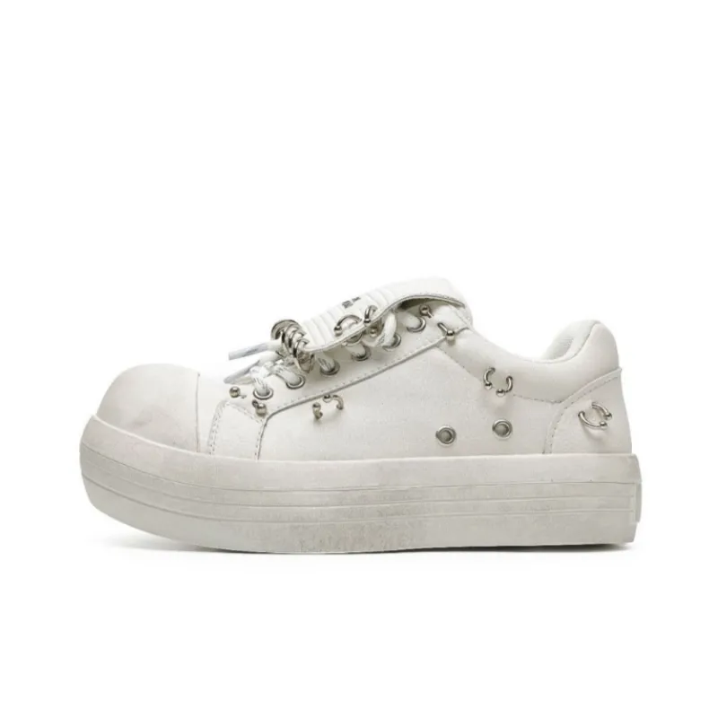 Retro Punk Skateboarding Shoes-0