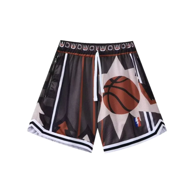 New Retro Basketball Shorts-2