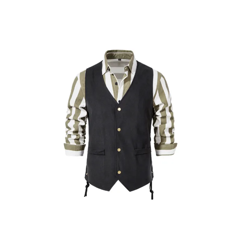 Loose Zipper Vest-6