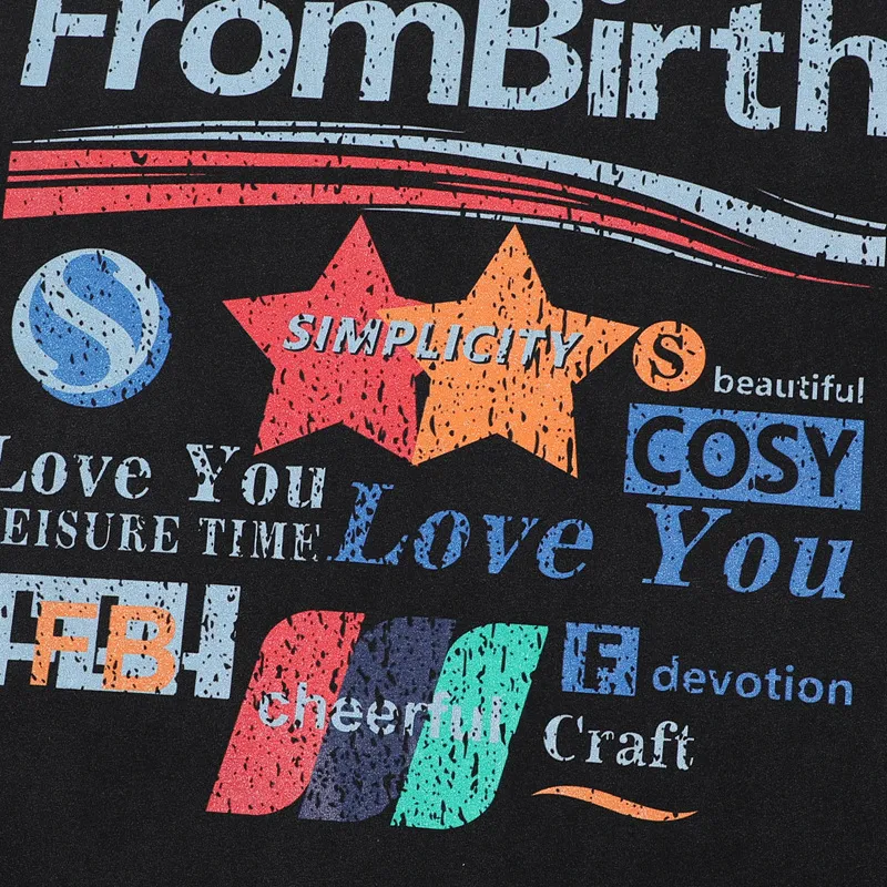 Casual Loose 100% Cotton T Shirt-4