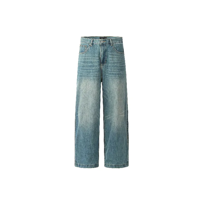 Retro Washed Jeans-0