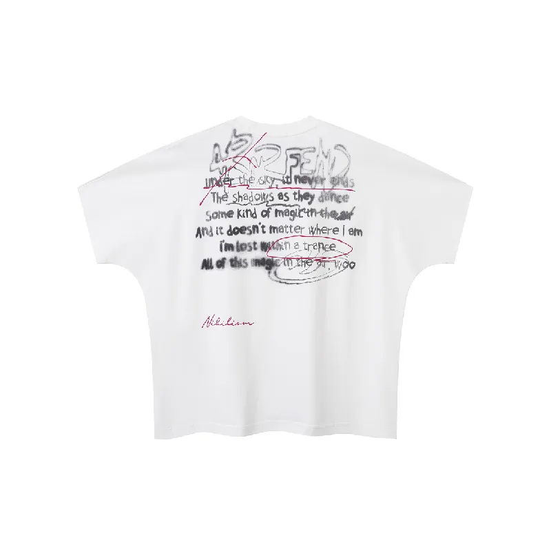 Fashionable Casual 100% Cotton T Shirt-1