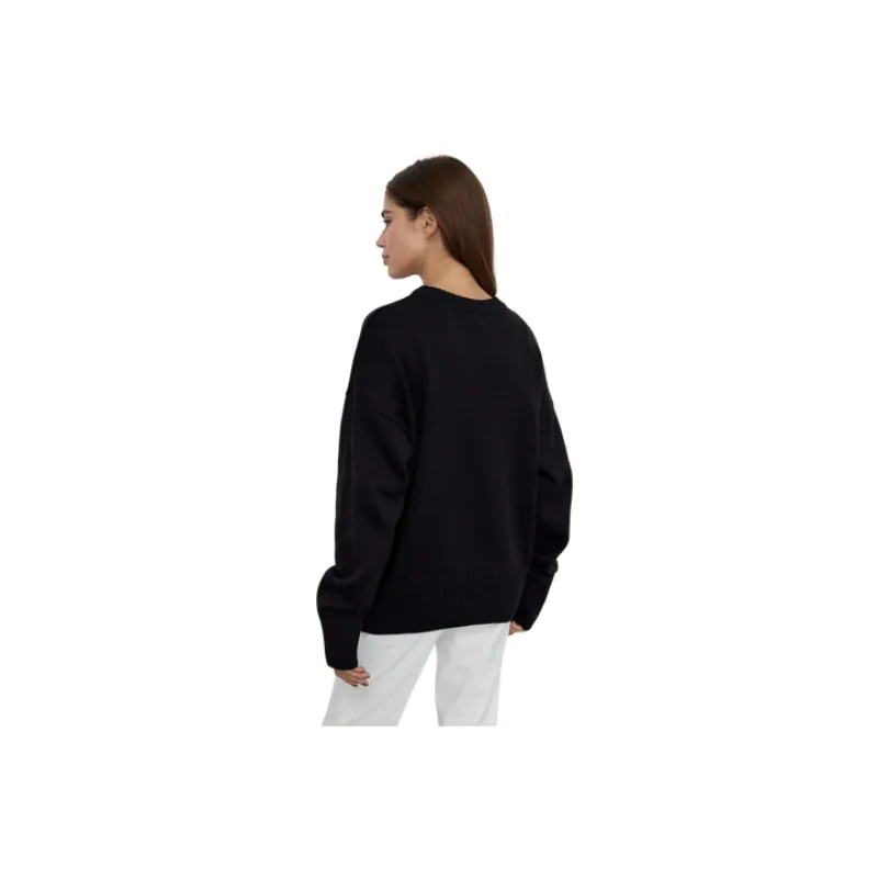 Casual Warm Covered Yarn Sweater Women-1