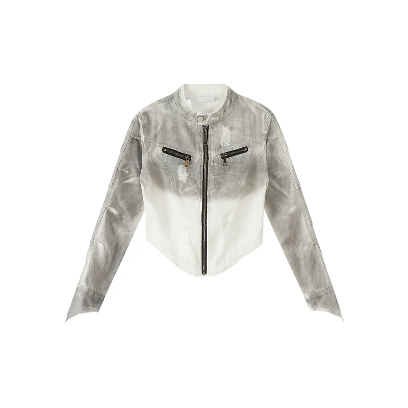 Street Zipper Jacket Women-2