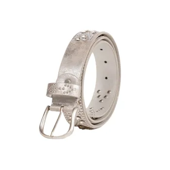 Street Metal Leather Belt