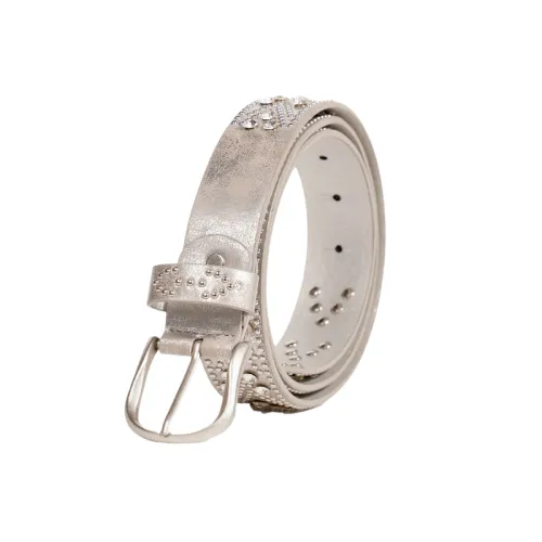 Street Metal Leather Belt