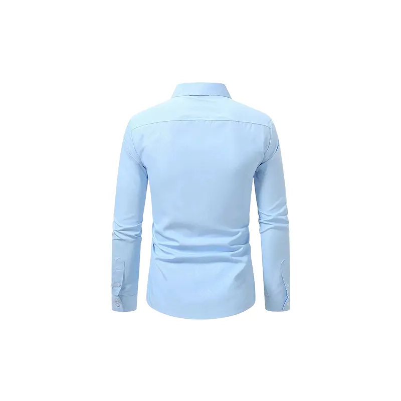 Fashionable Casual Blended Synthetic Fabrics Shirt-1