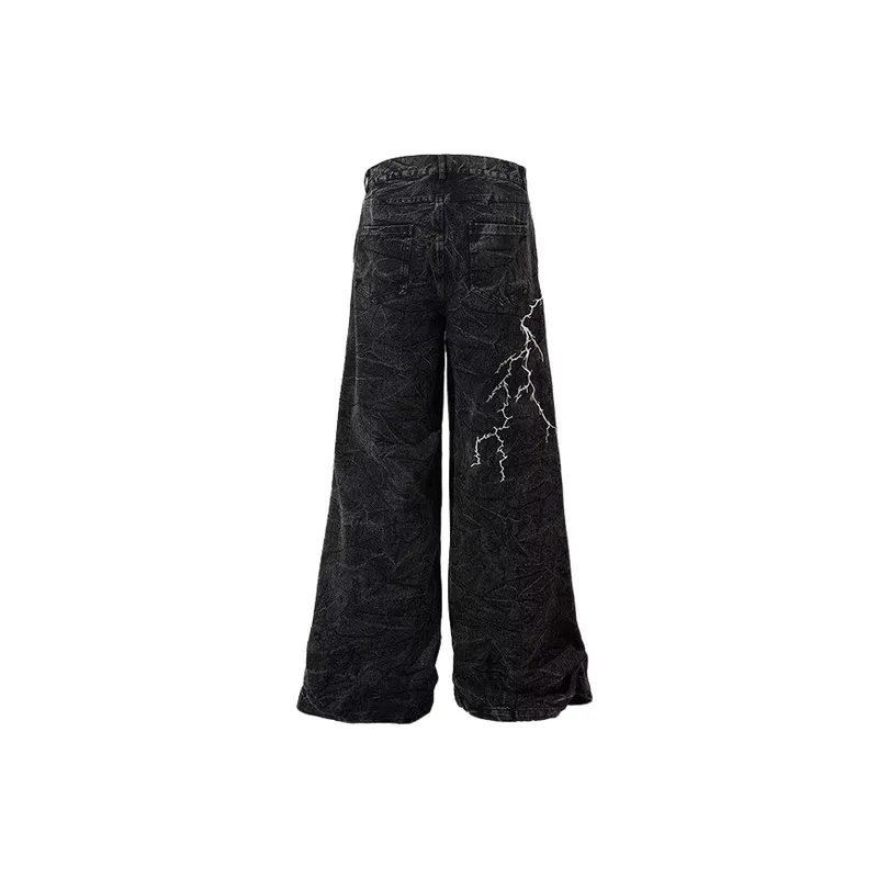 Retro Embroidery Jeans-1
